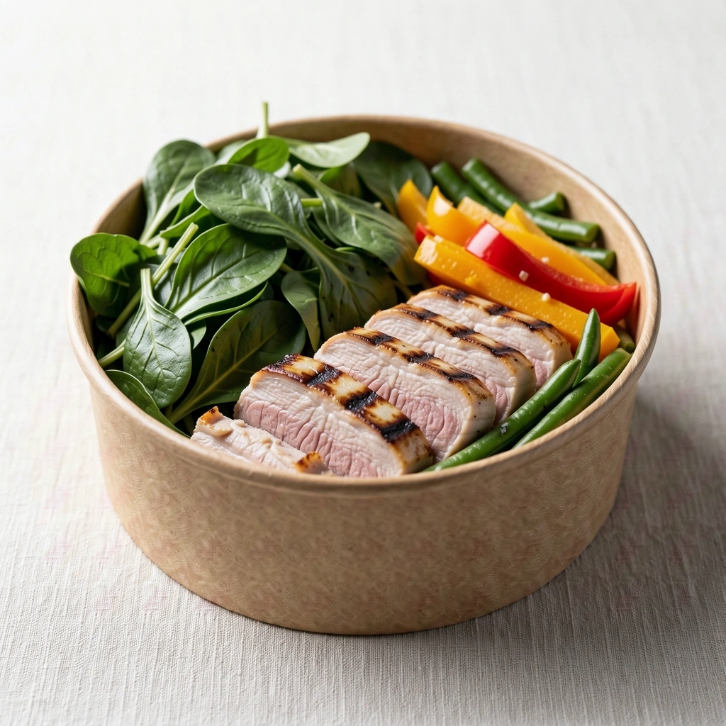 Healthy meal delivery setup